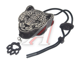 Изображение 1, 4678597206141 (leopardblackwhiteset) Подвеска ароматная «Леопард» в крафтовой упаковке черно-белая AROMA BAR