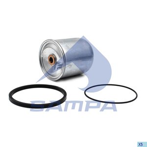 Изображение 1, 051.302-01 Фильтр масляный DAF 75CF, 85CF, 95XF центрифуга (втулки 14мм) SAMPA