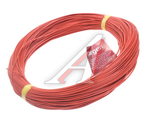 Изображение 1, AX3501001 Провод монтажный ПВАМ 100м (сечение 0.75 кв.мм) красный CARGEN