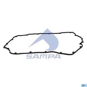 Изображение 2, 024.169 Прокладка крышки клапанной MAN TGA (02-) SAMPA
