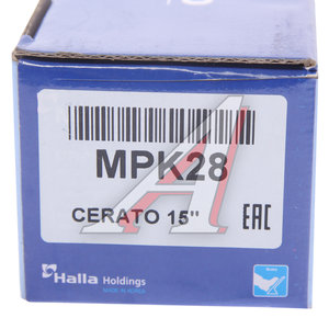 Изображение 4, MPK28 Колодки тормозные KIA Cerato (06-) передние (4шт.) MANDO