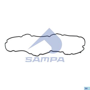 Изображение 2, 203.167 Прокладка MERCEDES Actros картера масляного SAMPA