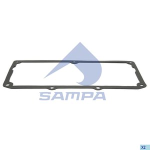 Изображение 2, 044.301 Прокладка SCANIA P, R, 4 series боковой крышки двигателя SAMPA