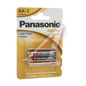 Изображение 1, PAN-LR06бл Батарейка AA LR6 1.5V блистер (2шт.) Alkaline Power Essential PANASONIC