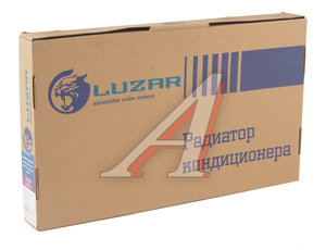 Изображение 6, LRAC0123 Радиатор кондиционера ВАЗ-2123 конденсатор с ресивером LUZAR